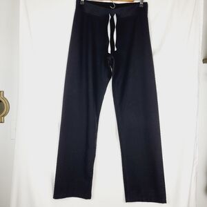 Figs Women's Livingston Basic Straight Leg Scrub Pants Black Size Small PO 1926